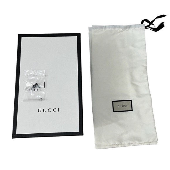 Gucci Empty Box 2 Dust Bags and Replacement Heel Tips - Picture 1 of 8